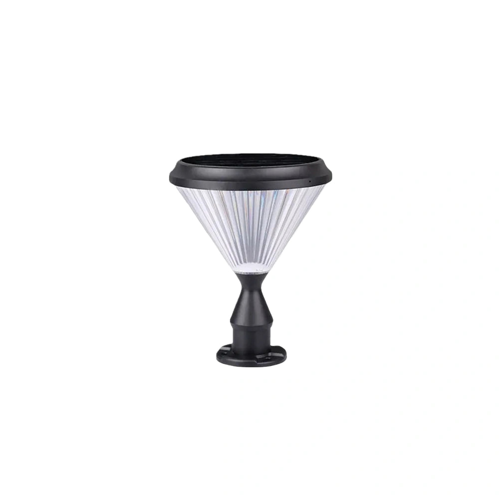 Modern Diamond Outdoor Pillar Light 