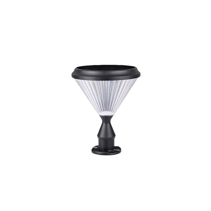 Modern Diamond Outdoor Pillar Light 