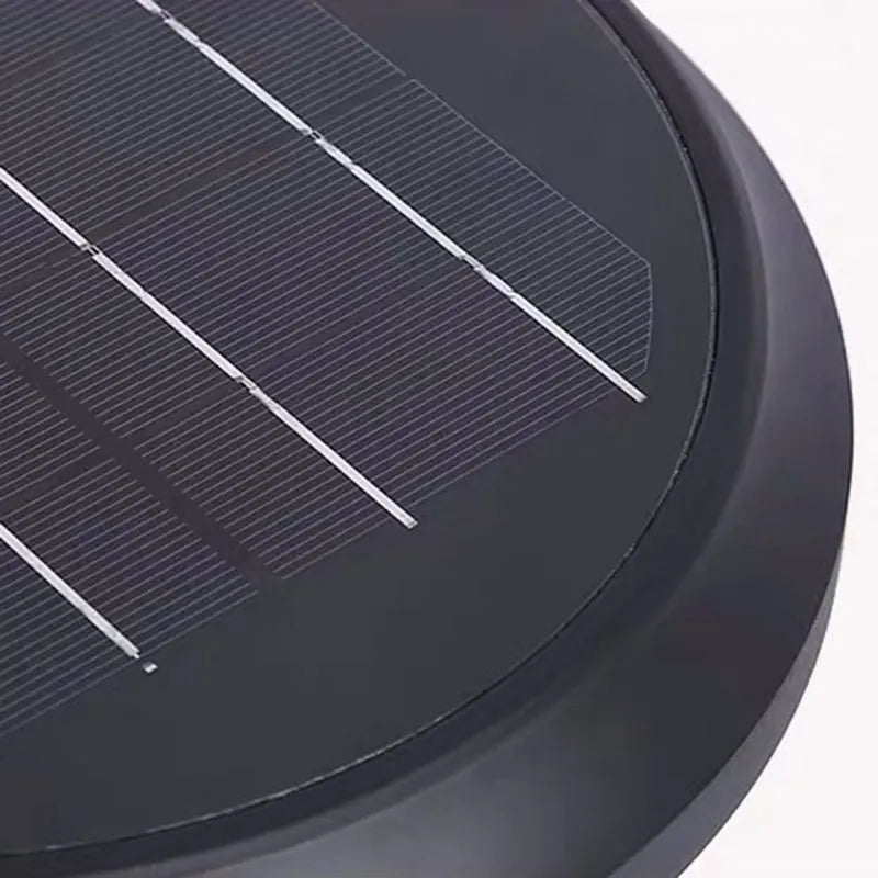 Modern Diamond Outdoor Pillar Light  Solar 