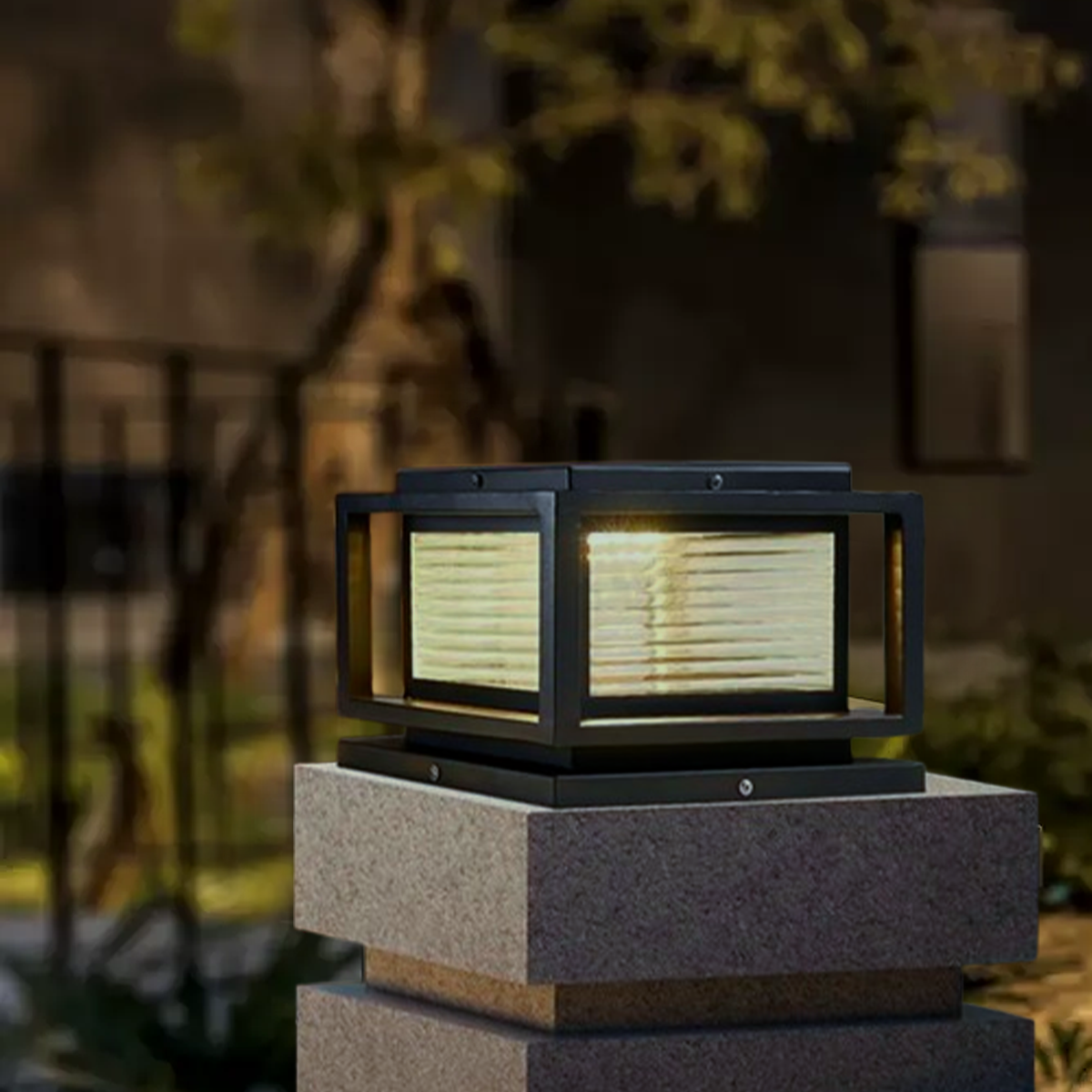 Modern LED Outdoor Pillar Lights