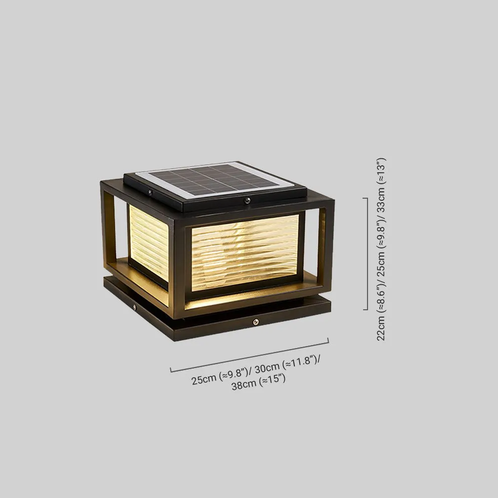 Modern LED Outdoor Pillar Lights