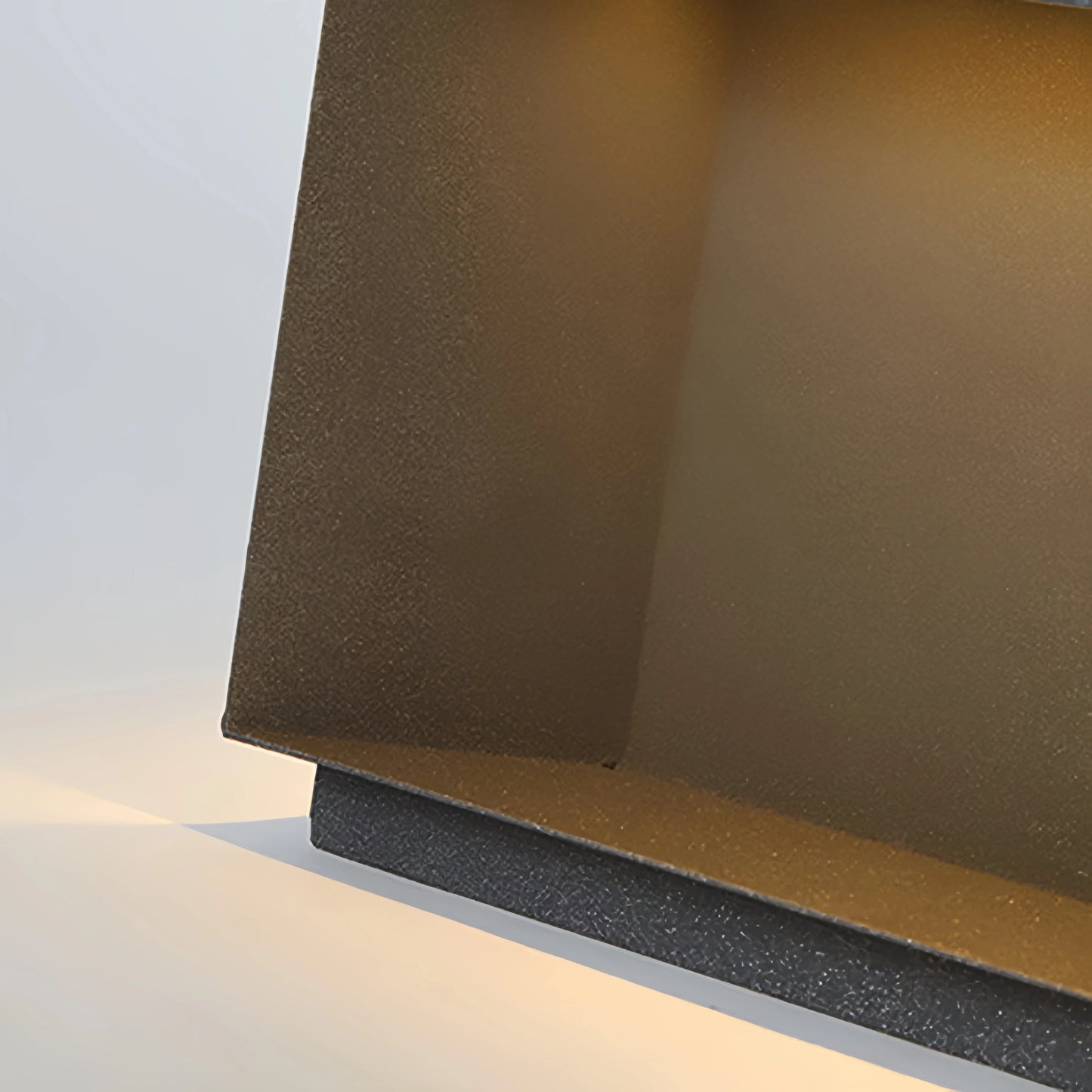 Arcato Modern Square Solar Outdoor Pillar Light 
