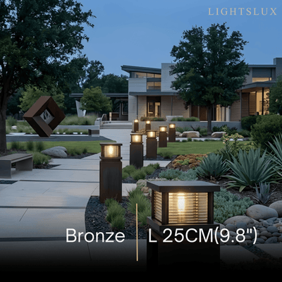 Arcato Modern Square Pillar Light 