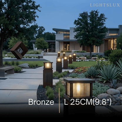 Arcato Modern Square Pillar Light 