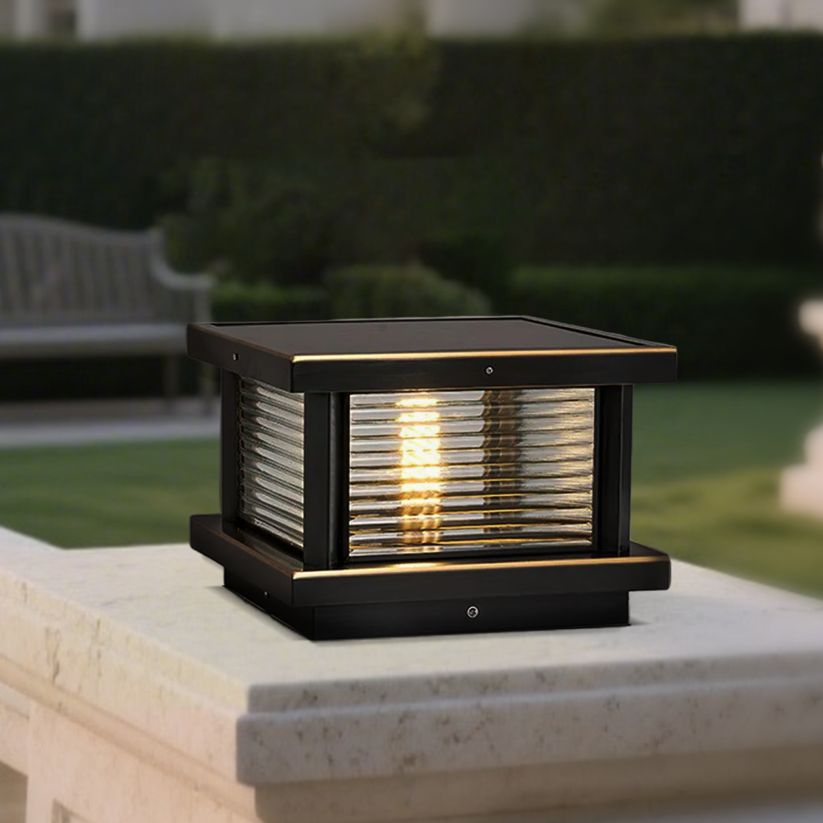 Modern Square Pillar Light