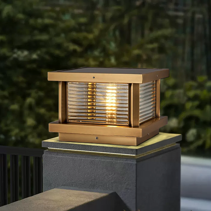 Modern Square Pillar Light