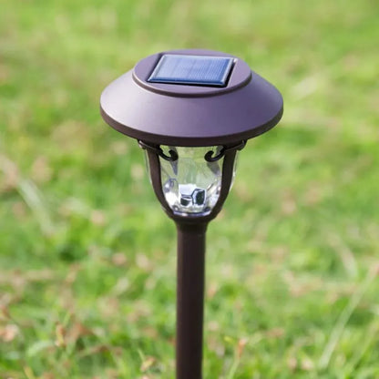 Industrial Bowl-Shaped Solar Pathway Light