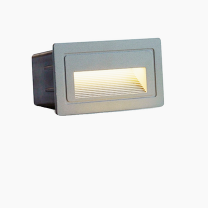 Arcato Modern LED Deck Step Light – Black Metal Waterproof Sensor Light for Stairs
