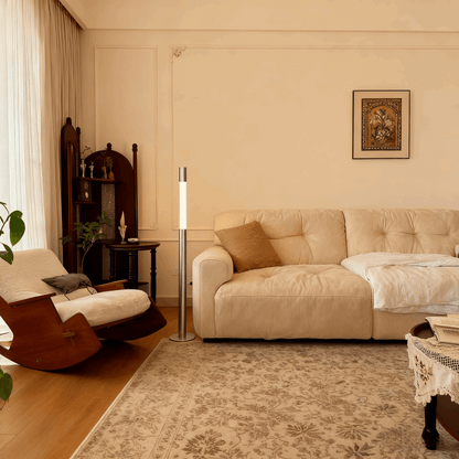 Arcato Modern Minimalist Liftable Floor Lamp - Adjustable Rod Lamp for Living Room