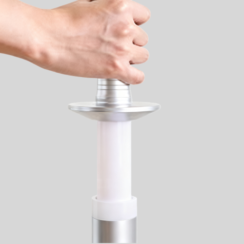  Floor Lamp – Black/White Adjustable Standing Light