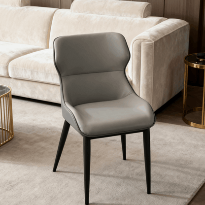 Modern Metal&Sponge&Leather Chair - For Dining Room/Study Room