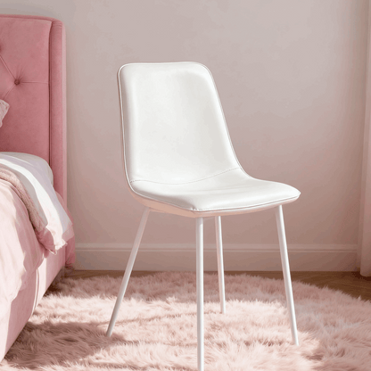 Modern Metal&Sponge Dining Chair - For Dining Room/Living Room/Study Room