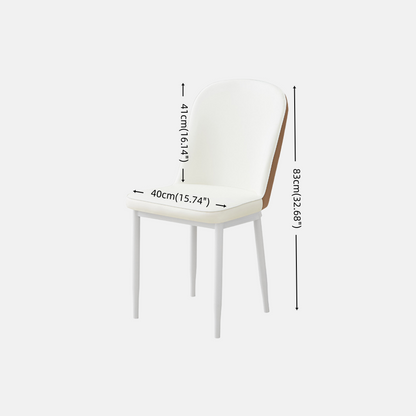 Modern Leather Reception Chair - Elegant Design for Home & Hotel