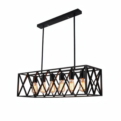 HL007Irondale Industrial Pendant Light -- Metal for Dining Room Kitchen