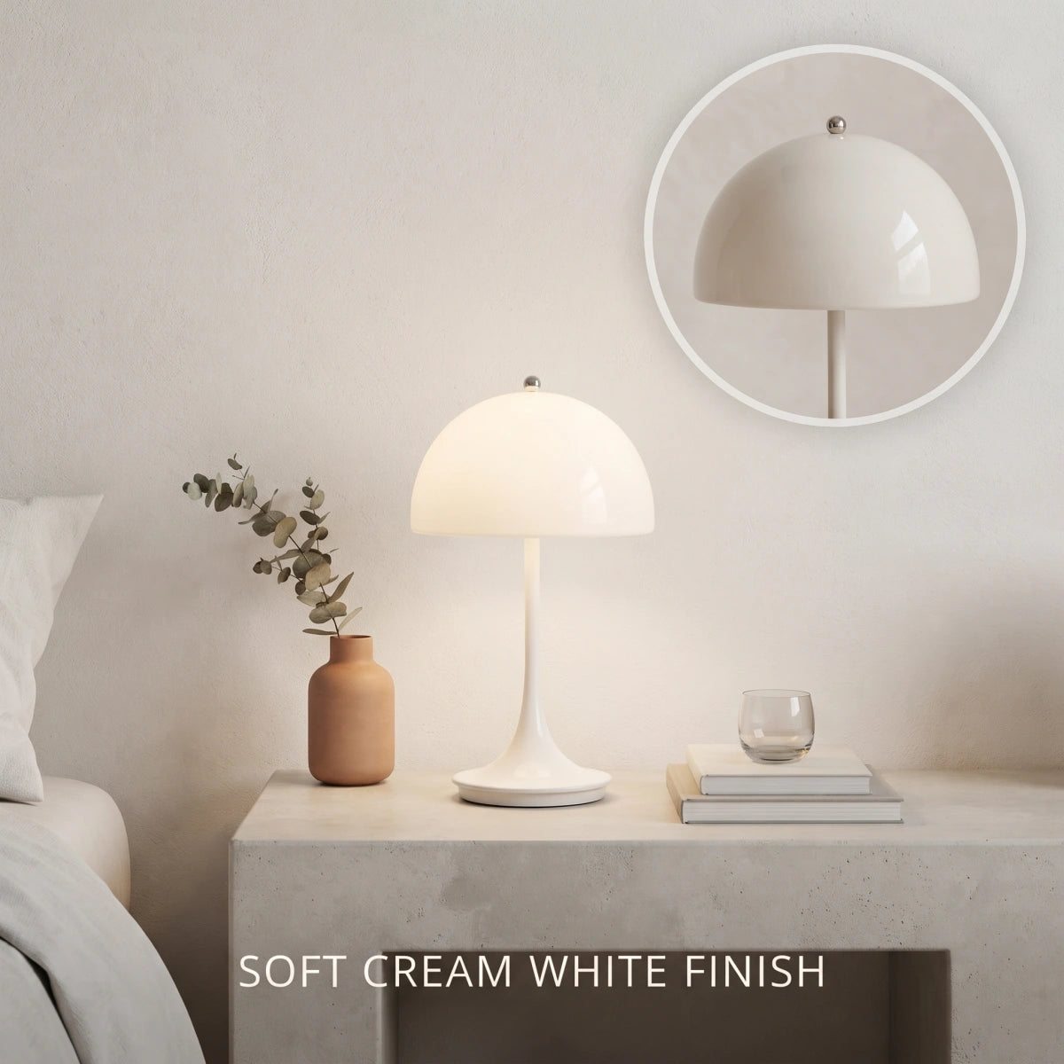 Vivara Minimalism Acrylic Table Lamp-- Touch Whiter for B