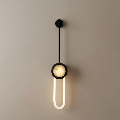 Irondale Industrial Pendant Wall Lamp -- Metal Black Brass for Bedroom Living Room Dining Room
