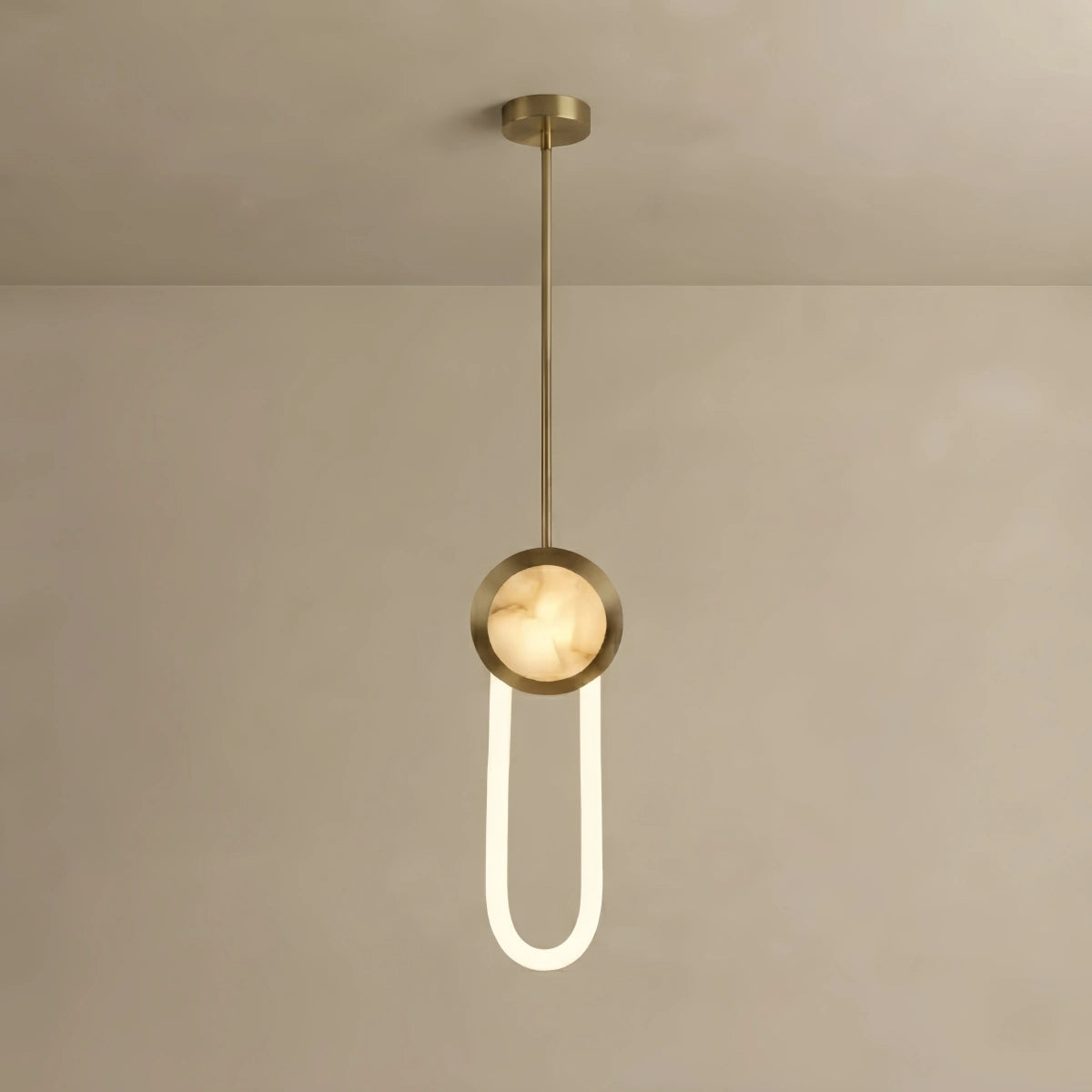 Irondale Industrial Pendant Wall Lamp -- Metal Brass for Bedroom Living Room Dining Room