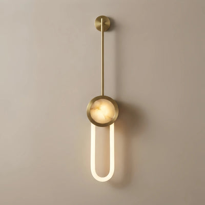 Irondale Industrial Pendant Wall Lamp -- Metal Black Brass for Bedroom Living Room Dining Room