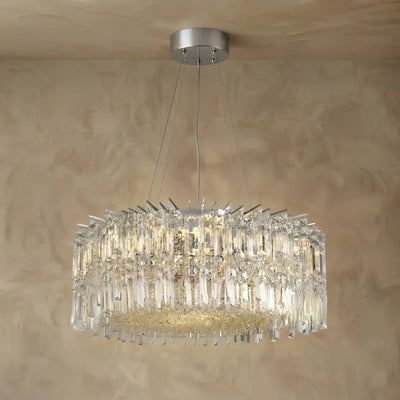 Excelis Luxury Chandelier --Clear for Living Room