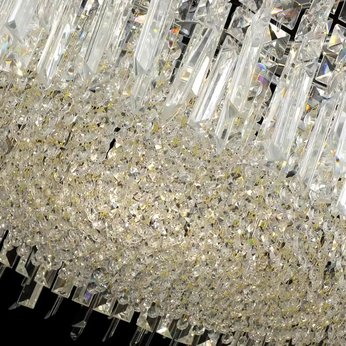 Crystal Chandelier --Clear for Living Room