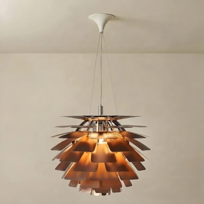 Vivara_Pendant_Light_Pinecone_Design_Silver_White_Black_for_Dining_Room