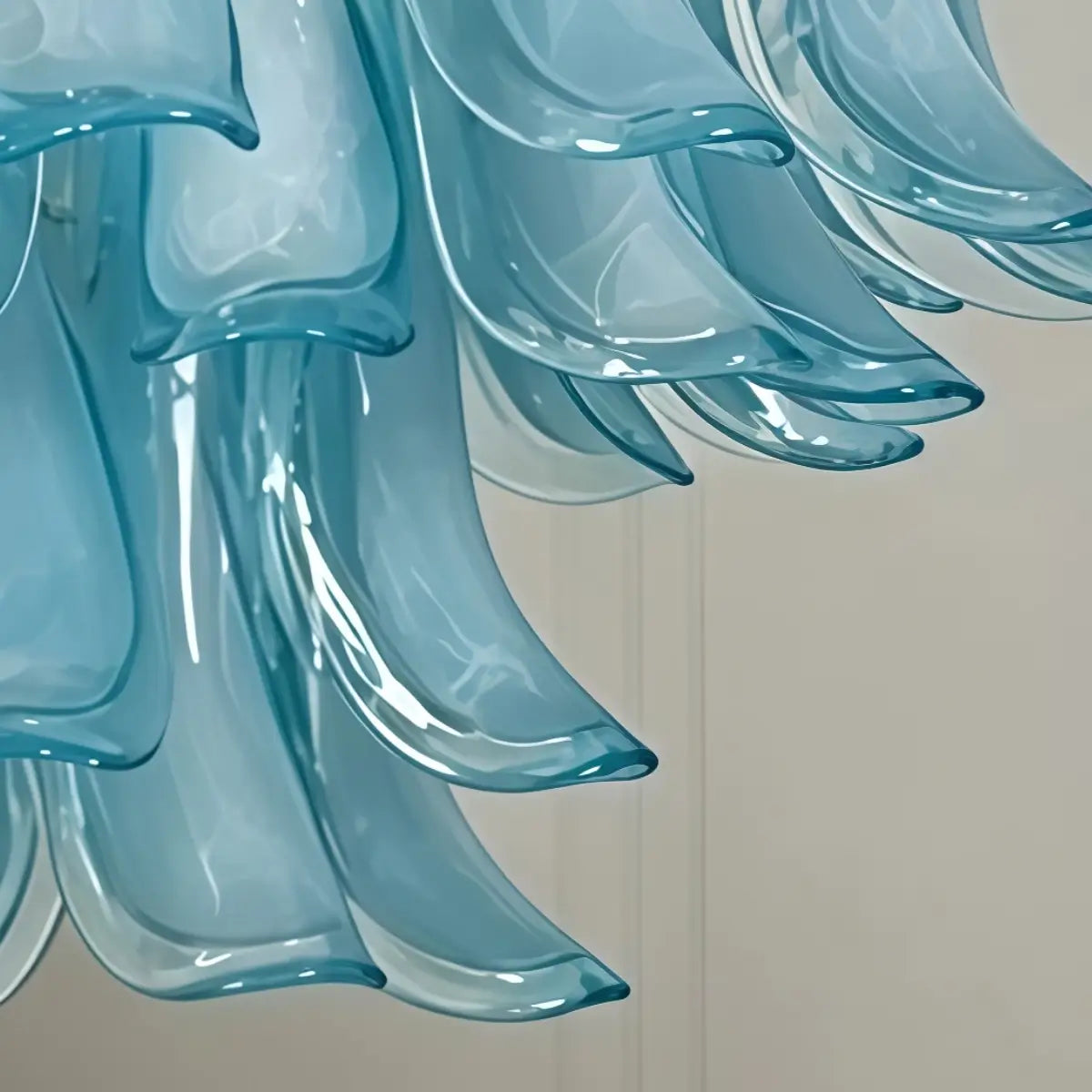 Excelis_Glass Light__Blue_Transparent_for_Living_Room