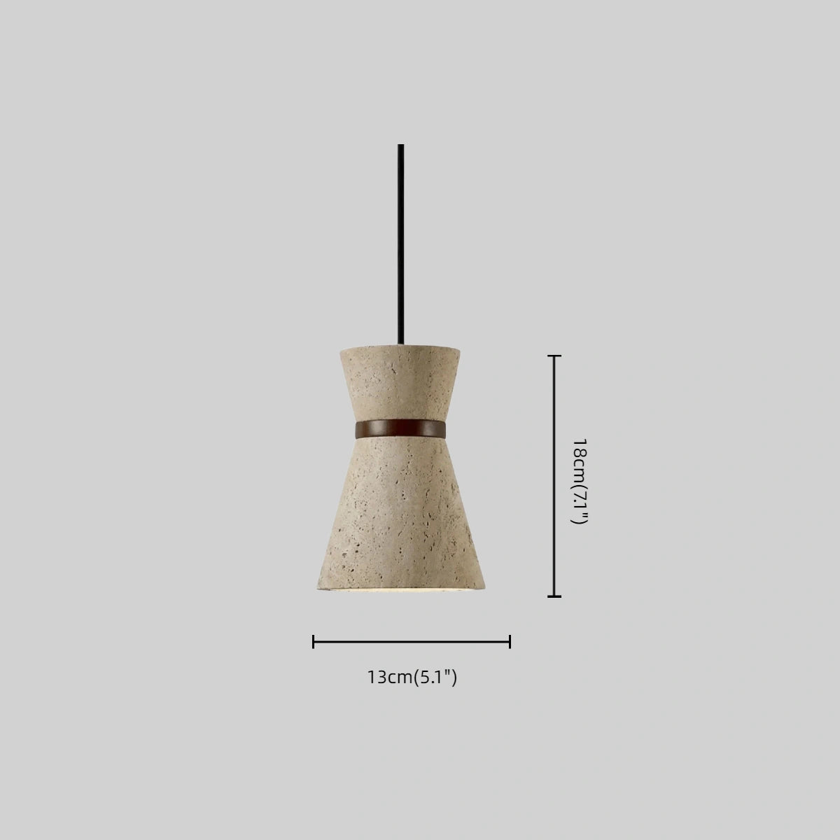 Strata_Travertine_Pendant_Light_Beige_for_Dining_Room