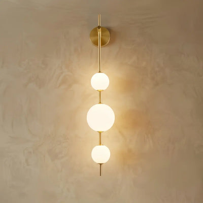 Vivara Modern Alabaster Wall Lamp -- Spheres for Living Room