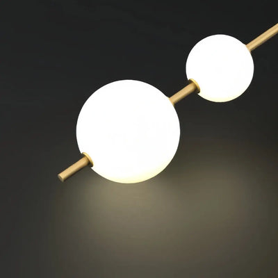 Vivara Modern Alabaster Wall Lamp -- Spheres for Living Room