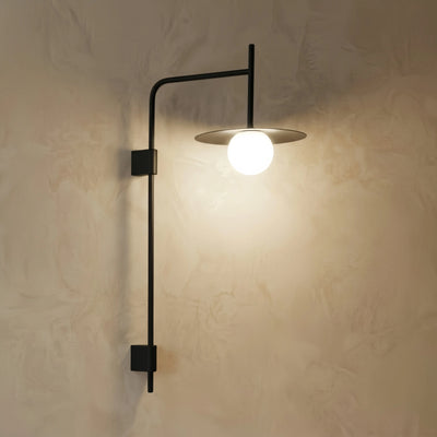 Modern Wall Sconce - Glass Metal with Dimmable G9 