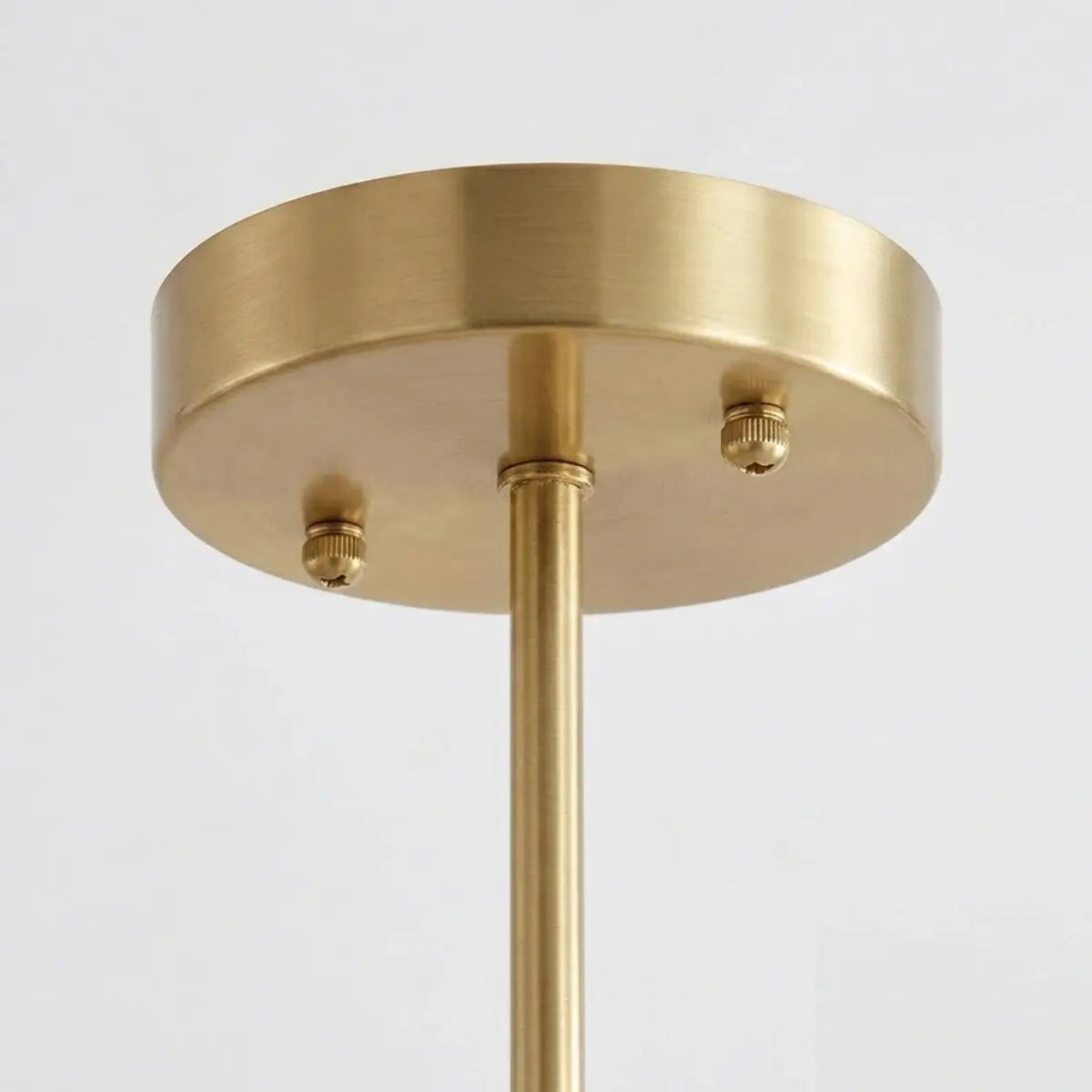 Vetro Minimalist Chandelier - Glass Iron with Tri-color E27 - 8-Head for Living Room