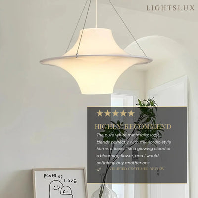 Vivara Modern Pendant Light - Acrylic with 30W LED - 3 Sizes for Living Room
