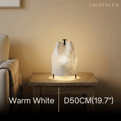 Crema Art Deco Floor Lamp - Iron Frame - 3 Sizes for Living Room
