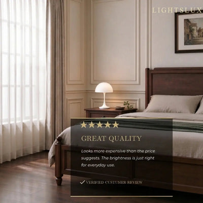 Vivara Minimalism Acrylic Table Lamp-- Touch Whiter for Bedro