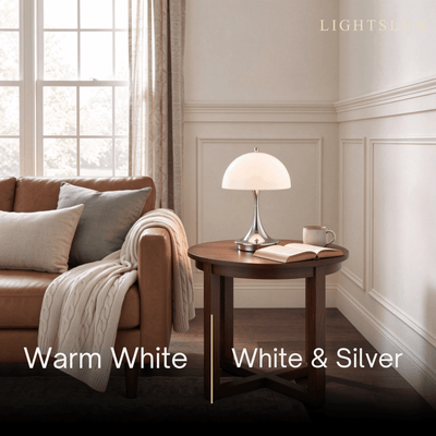 Vivara Minimalism Acrylic Table Lamp-- Touch Whiter for S
