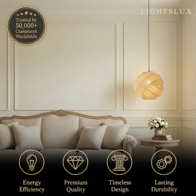 Sandora_Silk_Pendant_Light__White_Natural_Mulberry_for_Dining_Room