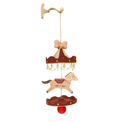 Vivara Cartoon Carousel Wall Lamp -- PLA Material with Rotating Design for Kids