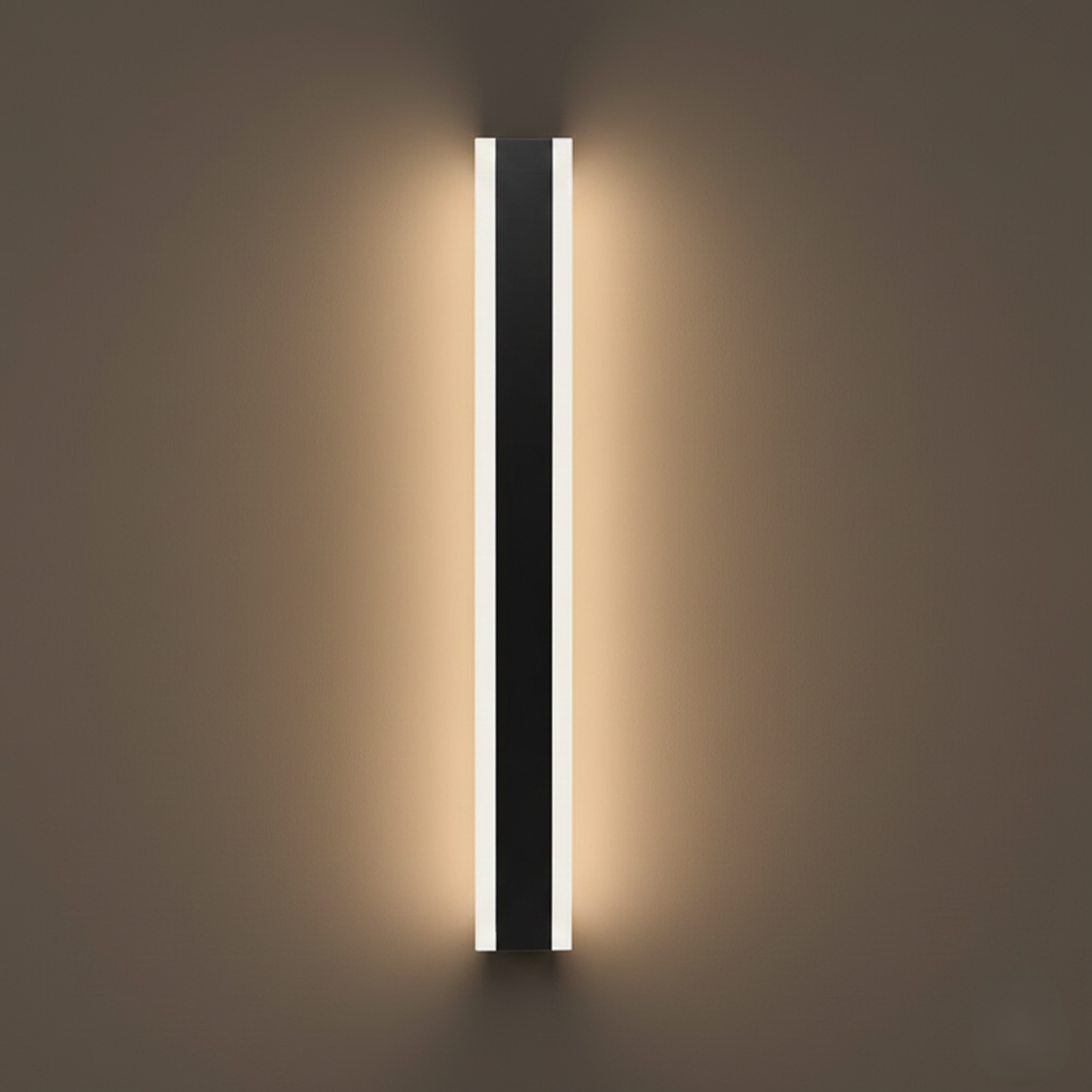 Arcato Modern Outdoor LED Wall Light with Sensor - in 8 Size for Outdoor