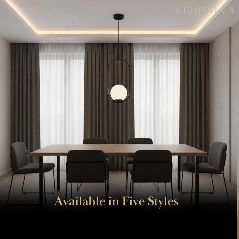 Pendant Light in 5 Style for Dining Room/Living Room