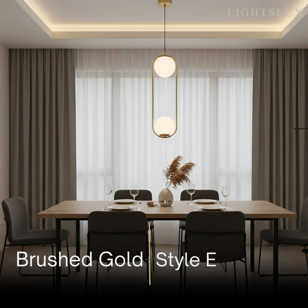 Pendant Light in 5 Style for Dining Room/Living Room