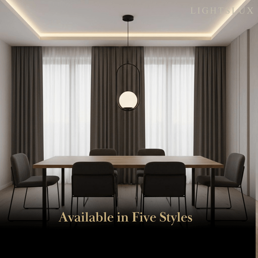 Pendant Light in 5 Style for Dining Room/Living Room
