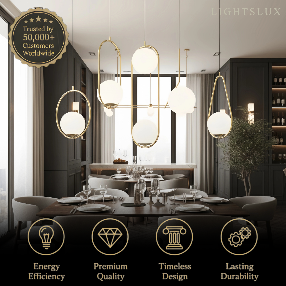 Pendant Light in 5 Style for Dining Room/Living Room