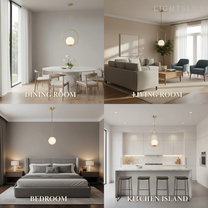 Pendant Light in 5 Style for Dining Room/Living Room