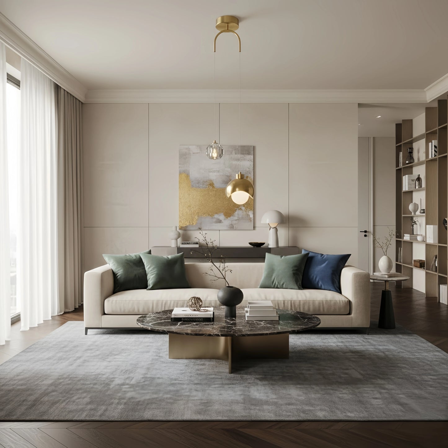 Modern Crystal Pendant Light for Dining Room/Living Room/Bedroom