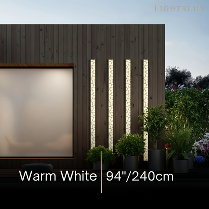 Art Deco Waterproof Wall Light in 8 Size for Yard/Terrace