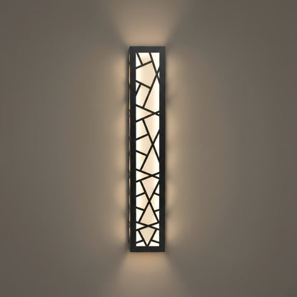 Art Deco Waterproof Wall Light in 8 Size for Yard/Terrace