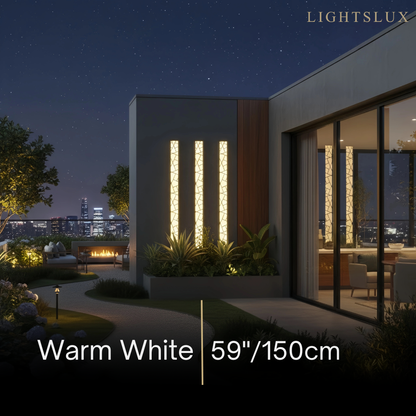 Art Deco Waterproof Wall Light in 8 Size for Yard/Terrace