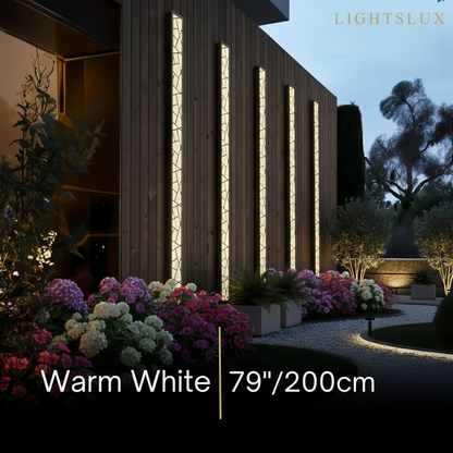 Art Deco Waterproof Wall Light in 8 Size for Yard/Terrace