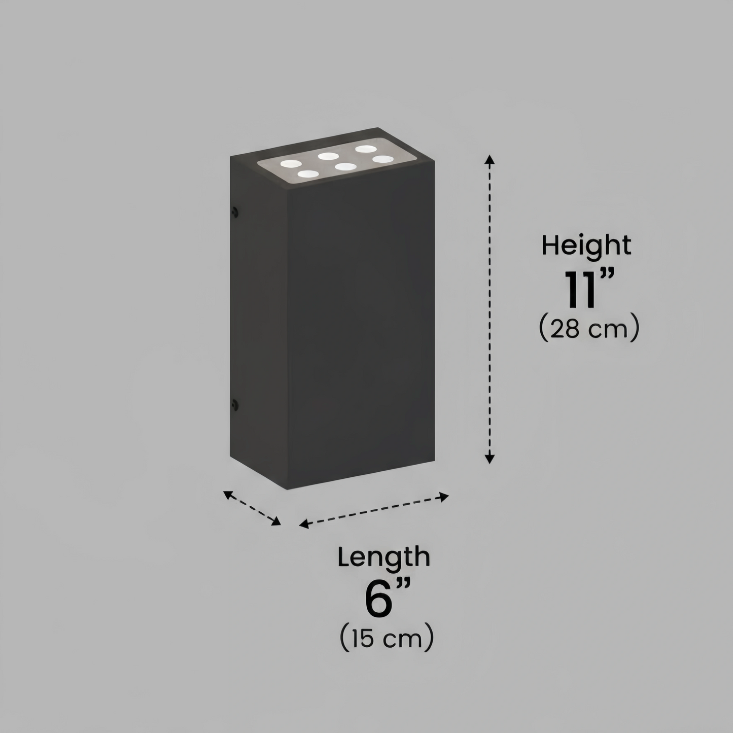 Minimalist Outdoor Wall Lamp-Waterproof for Outdoor/Exterwall