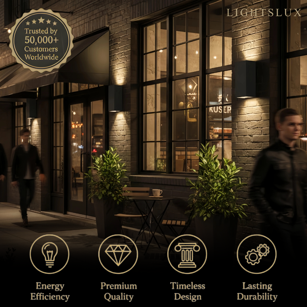 Minimalist Outdoor Wall Lamp-Waterproof for Outdoor/Exterwall